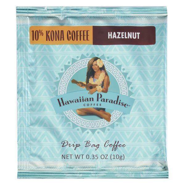 Hawaiian Paradaise COFFEE 10% Kona Drip Bag Coffee