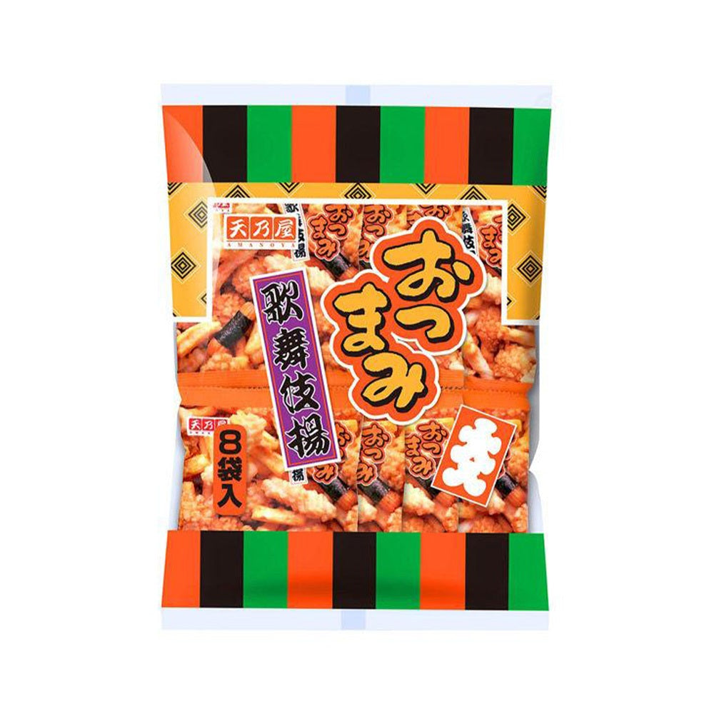 Amanoya Kabukiage Rice Crackers 5 Type Mix (8 packs)