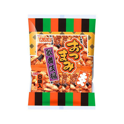 Amanoya Kabukiage Rice Crackers 5 Type Mix (8 packs)