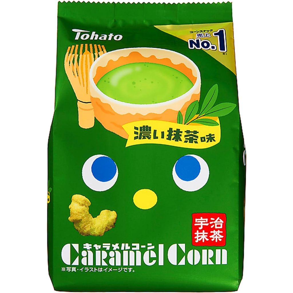 Tohato Caramel Corn - Original / Canael Corn / Rich Matcha / Cotton Candy