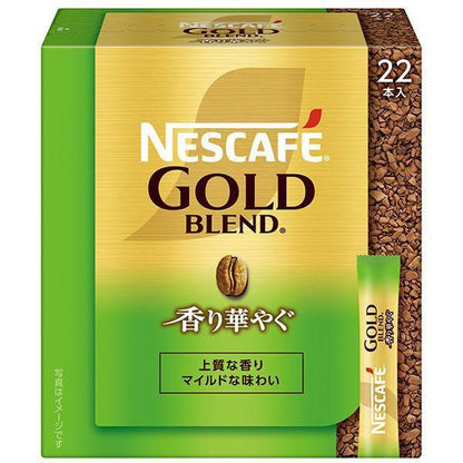 Japan Nestle Japan Nescafe Gold Blend Decaffeinated/Stick coffee/Stick coffee with deep flavor/flavorful aroma JB