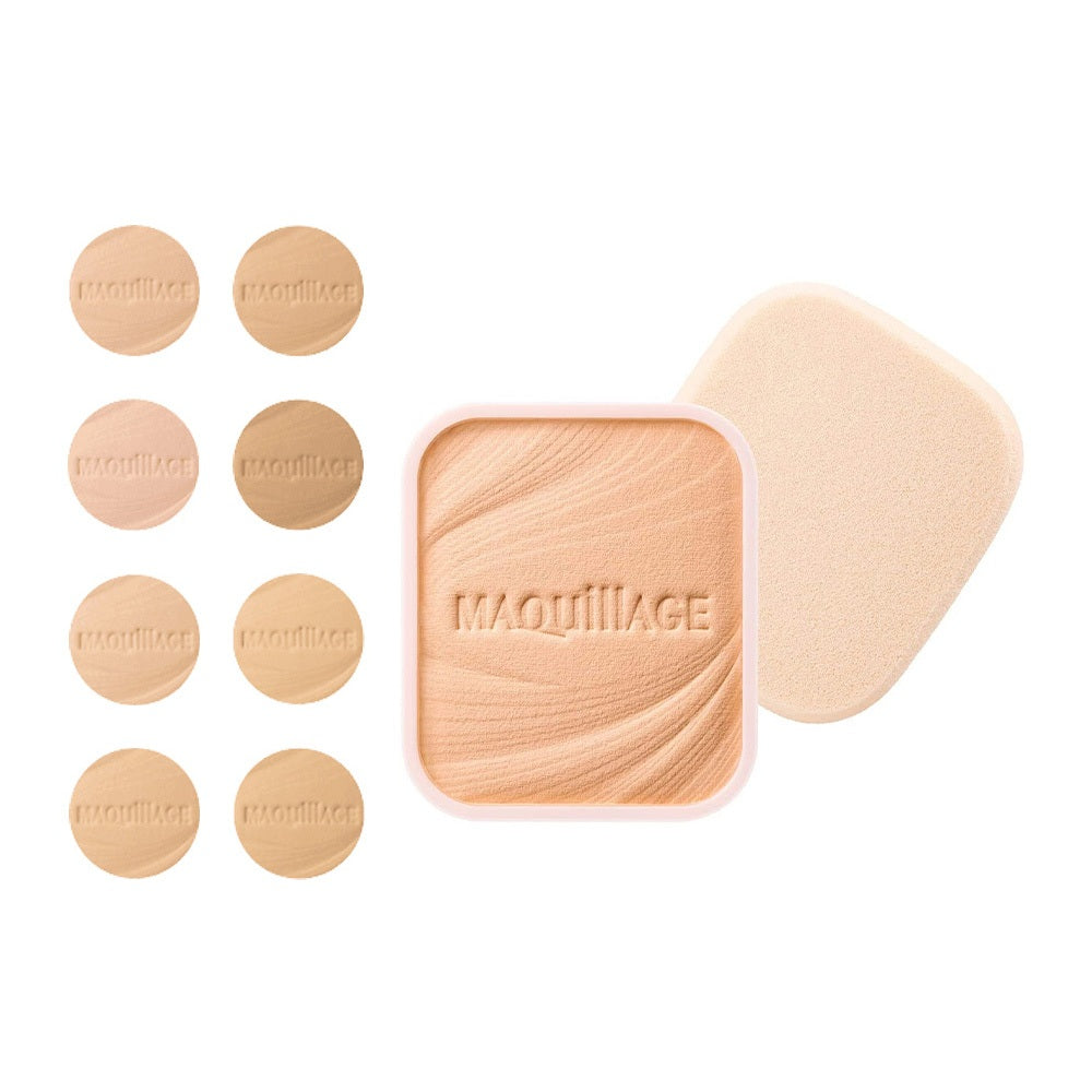 Shiseido MAQUILLAGE Dramatic Powdery EX Foundation Refil SPF25・PA+++ 8colors