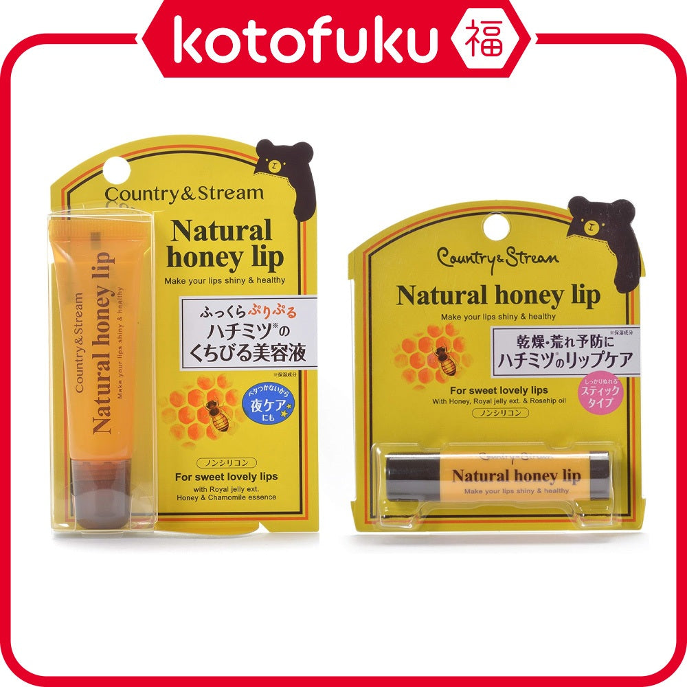 Country & Stream Natural Honey Lip Balm - Gel / Cream