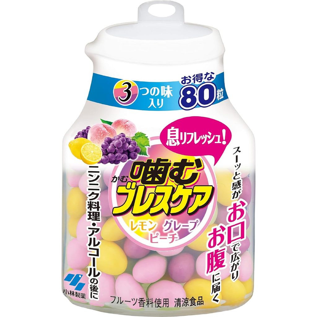 Japan Kobayashi Chew Breath Care Breath Refresh Gummies JB