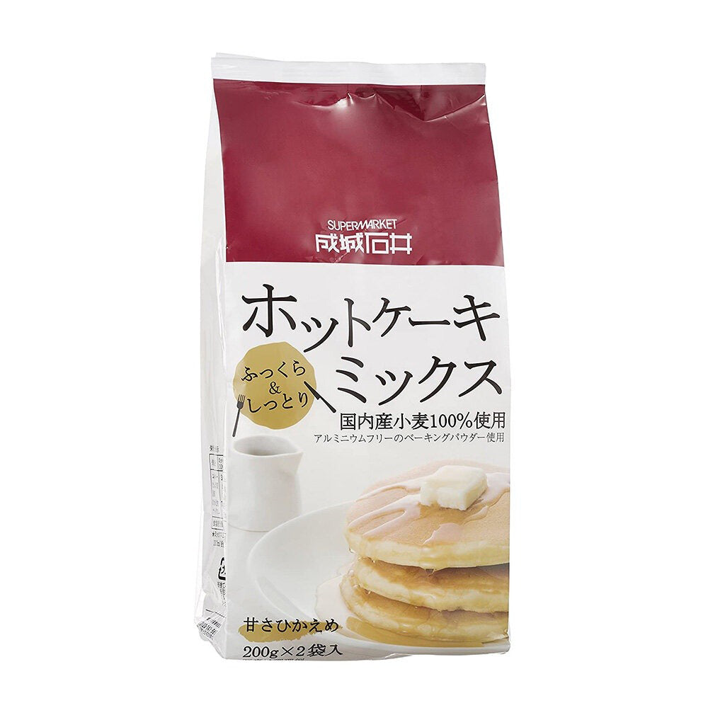 Seijo-Ishii Pancake Mix 100% Japanese wheat 200g x 2 bags