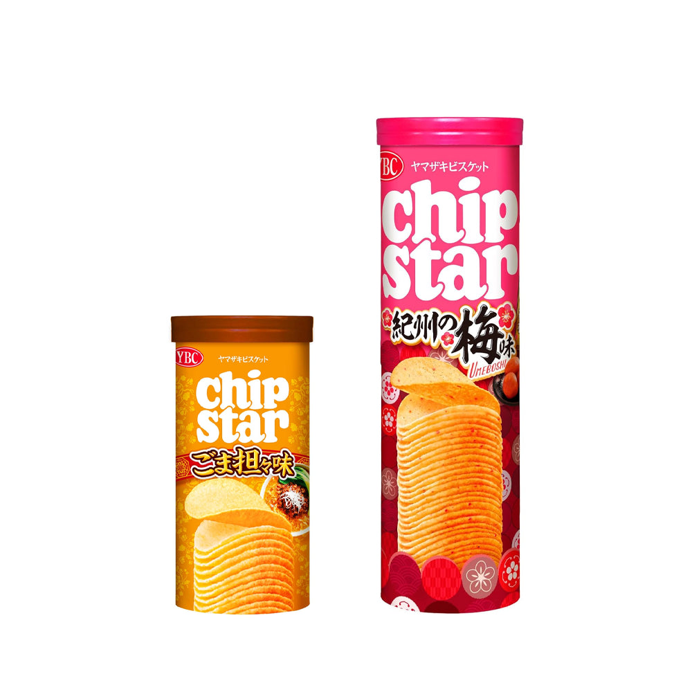 Yamazaki Chipstar Potato Chips - Sesame Dan Dan / Kishu Plum