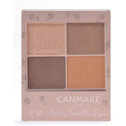 Ida Laboratories CANMAKE Silky Souffle Eyes Eyeshadow Series - Shine Type / Matte Type (3.8g)