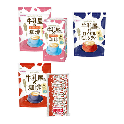 Japan WAKODO Milkman's Coffee - Decaffeinated / Royal Milk Tea/Coffee  JB