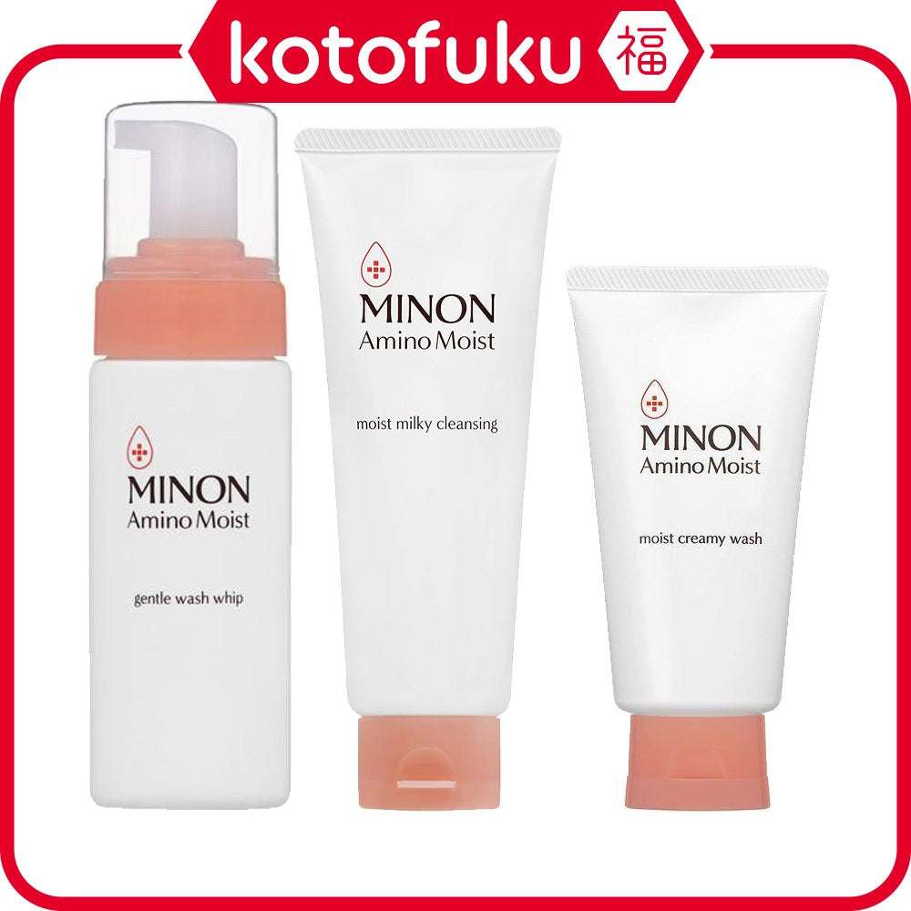 Minon Amino Moist Cleansing/Lotion/Milky lotion/Foaming face wash