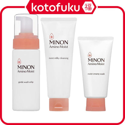 Minon Amino Moist Cleansing/Lotion/Milky lotion/Foaming face wash
