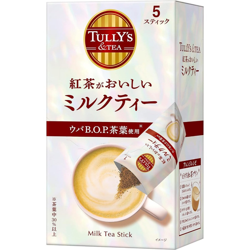 Itoen Tully's Instant Tea Sticks - Matcha Latte / Milk Tea (5 sticks)