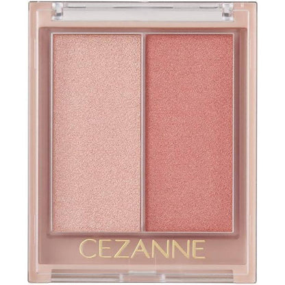 Cezanne Face Glow Color - 01 Apricot Glow / 02 Rose Glow (5.9g)