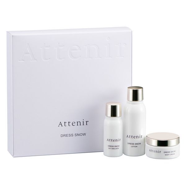 Attenir Dress Snow Whitening Series Trial Set / Trial Set with Facial Wash