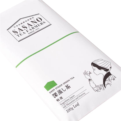 Japan Kagoshima Sasano Tea Farmers Sencha Green Tea - Fukamushicha / Tokusen /Tokujyo/ green tea matcha matcha powder tea japanese tea from japan direct from japan tea box hojicha hojicha powder matcha set matcha bowl tea gift