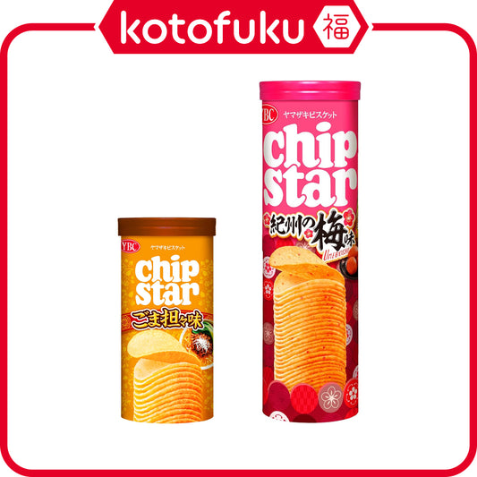 Yamazaki Chipstar Potato Chips - Sesame Dan Dan / Kishu Plum