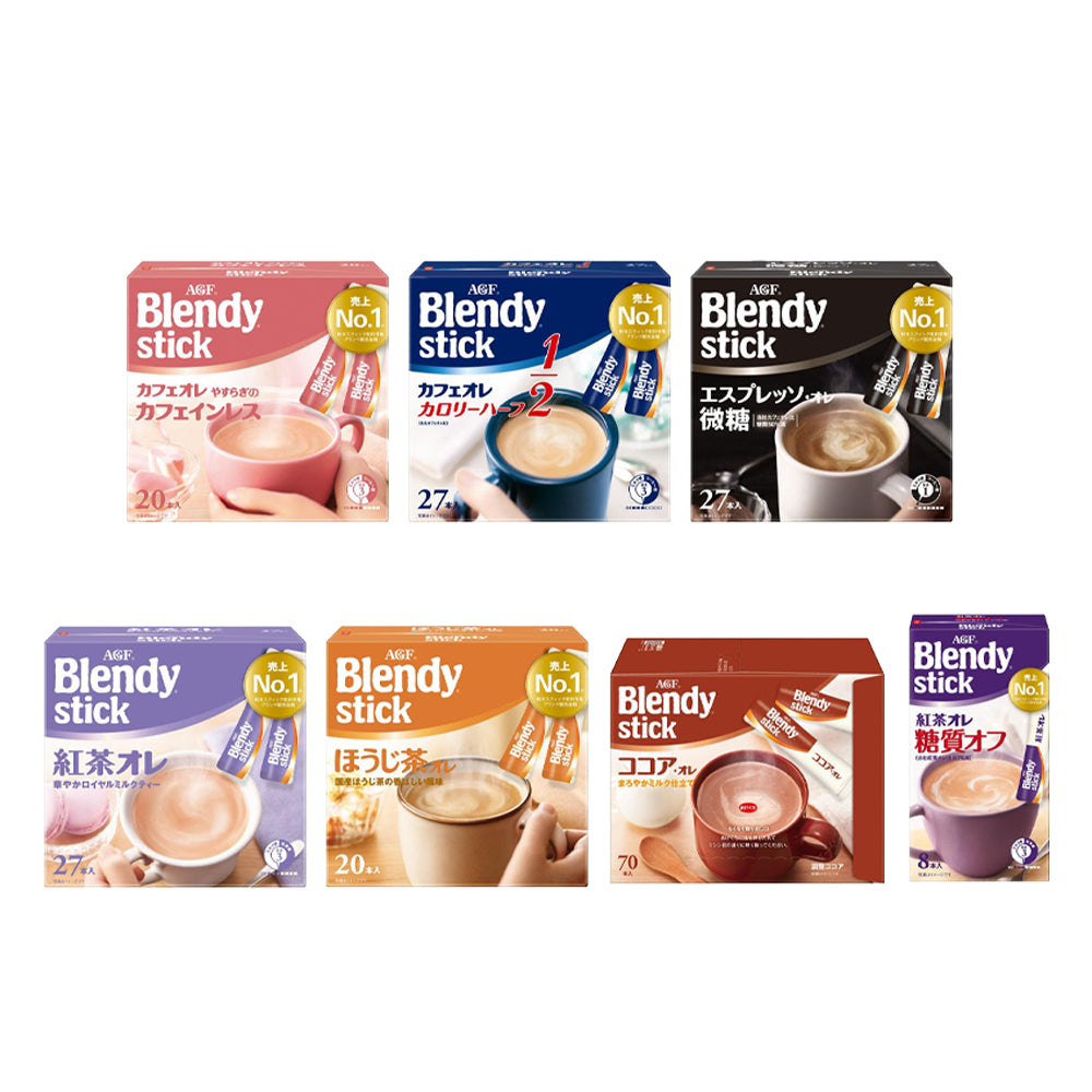 AGF Blendy Stick Cafe au Lait Type Coffee/Tea/Decaffeinated