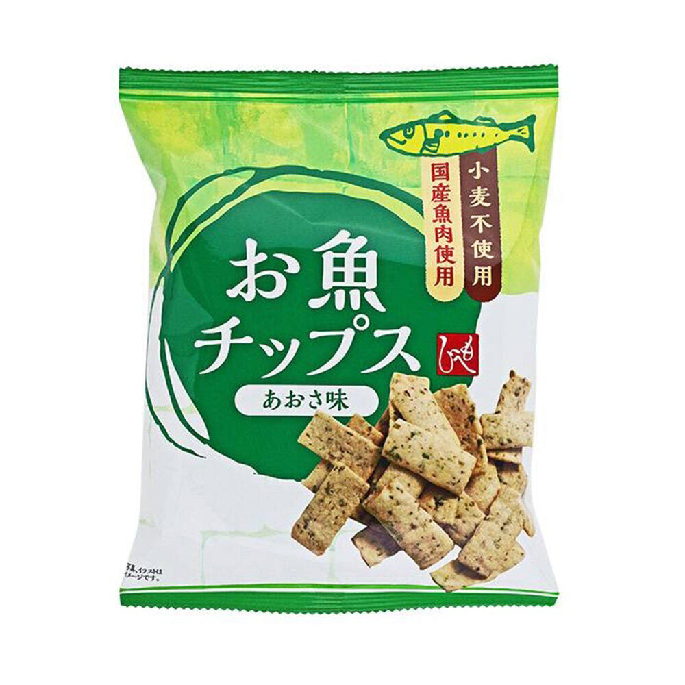 KALDI COFFEE FARM Moheji Fish Chips - Aosa Flavor ( Sea Lettuce ) - 40g