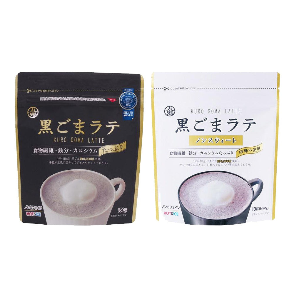 Kuki Sangyo Kuro goma Latte Black Sesame Powder Original / Not sweet