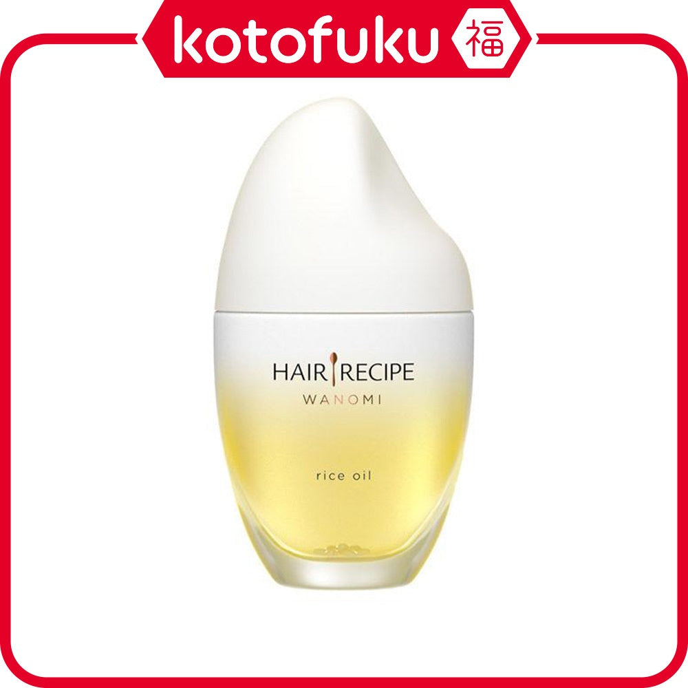 P&G HAIR RECIPE WANOMI Rice Oil 53mL Hair Oil 100% naturally derived ingredients