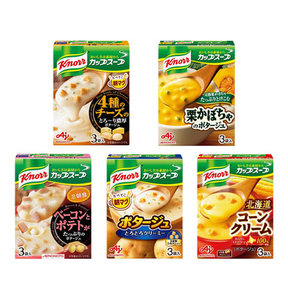 Ajinomoto Knorr Cup Soup Potage Series (3 servings)