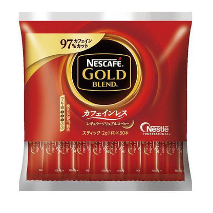 Japan Nestle Japan Nescafe Gold Blend Decaffeinated/Stick coffee/Stick coffee with deep flavor/flavorful aroma JB