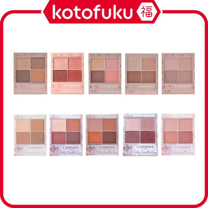 Ida Laboratories CANMAKE Silky Souffle Eyes Eyeshadow Series - Shine Type / Matte Type (3.8g)