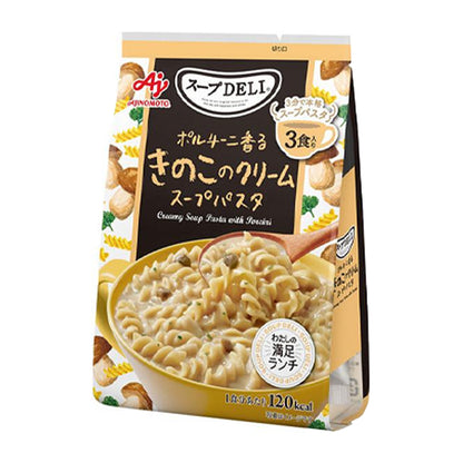 Ajinomoto Knorr Soup Deli Tarako Cream / Salmon & Spinach / Shrimp & Tomato Pasta / Mushroom Cream Soup Pasta