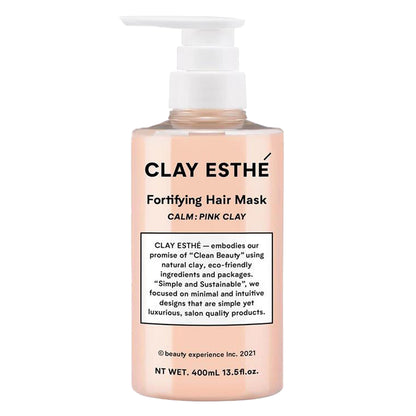 b-ex Clay Esthetic Fortifying Hair Mask Pink Clay (400ml / Refill 800ml)