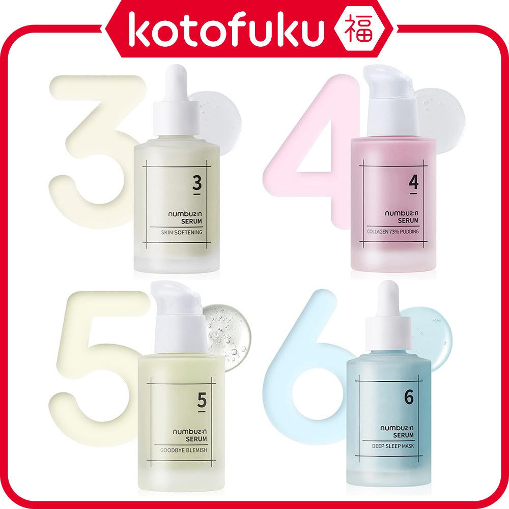 numbuzin Serum 50mL - No.3 No.4 No.5 No.6