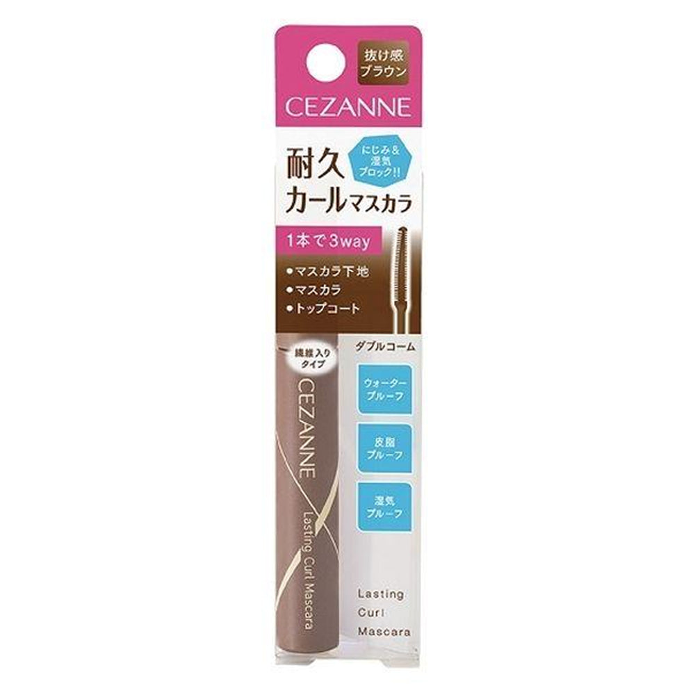 CEZANNE Durable Curl Mascara (02 Brown / 01 Black / 04 Greige)