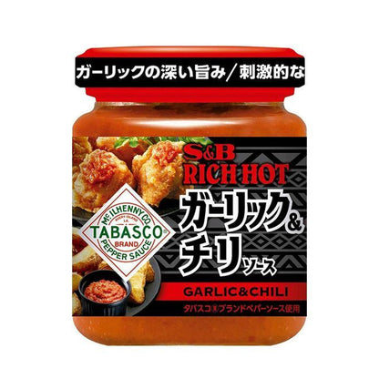 S.B. Foods RICH HOT 110g (Garlic & Chili Sauce / Tomato & Onion Sauce)