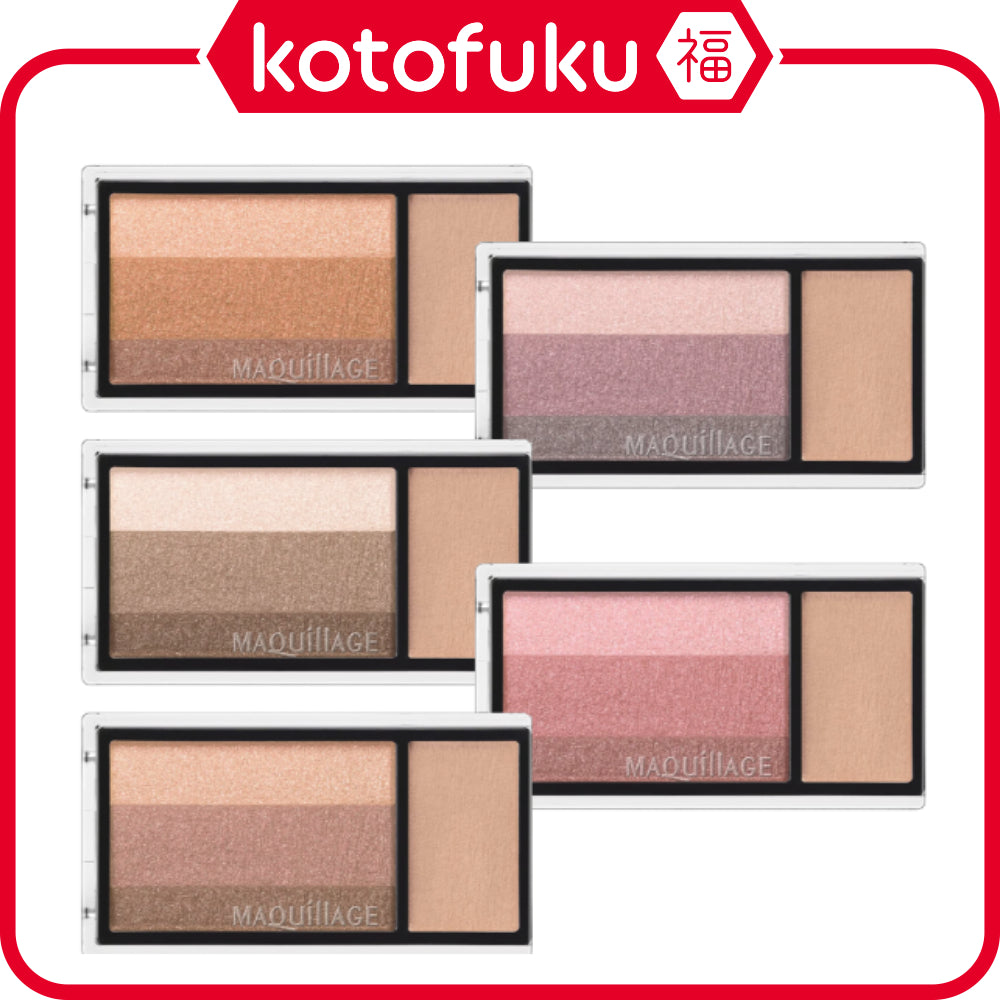 Shiseido Maquillage Dramatic Eye Color (Multi) - OR341 / BR744 / VI745 / RD342 / BR343