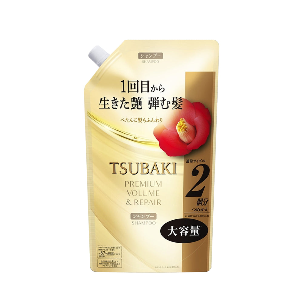 Fine to Day TSUBAKI Premium Volume & Repair Shampoo Refill 660ml
