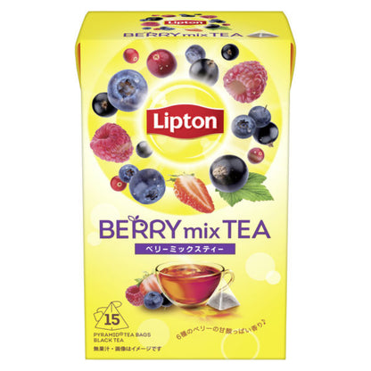 【Japan Limited】Lipton Black Tea Sakura Tea/Peach Mix Tea/Apple Tea/Mixed Berry Tea/Assortment pack