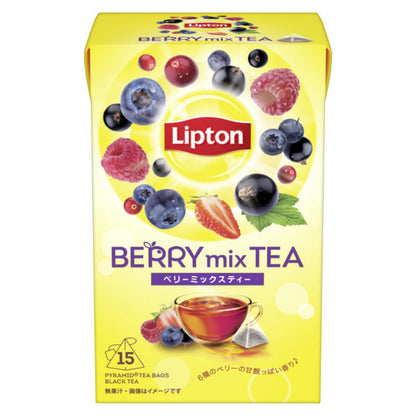 【Japan Limited】Lipton Black Tea Sakura Tea/Peach Mix Tea/Apple Tea/Mixed Berry Tea/Assortment pack