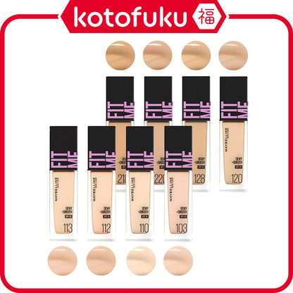 Maybelline Fit Me Liquid Foundation - 220 / 218 / 128 / 120 / 113 / 112 / 110 / 103 (30mL)