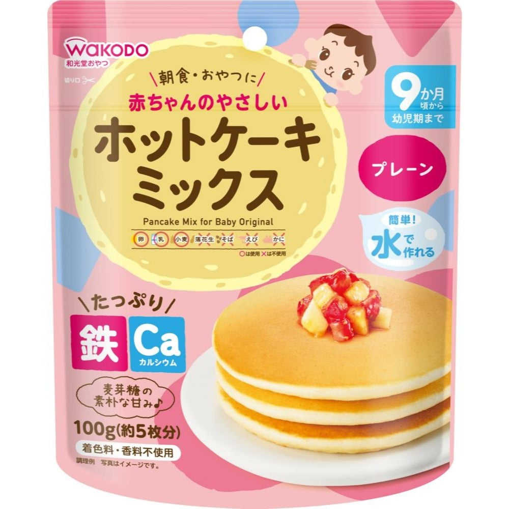 Wakodo Baby-friendly Pancake Mix 100g JB