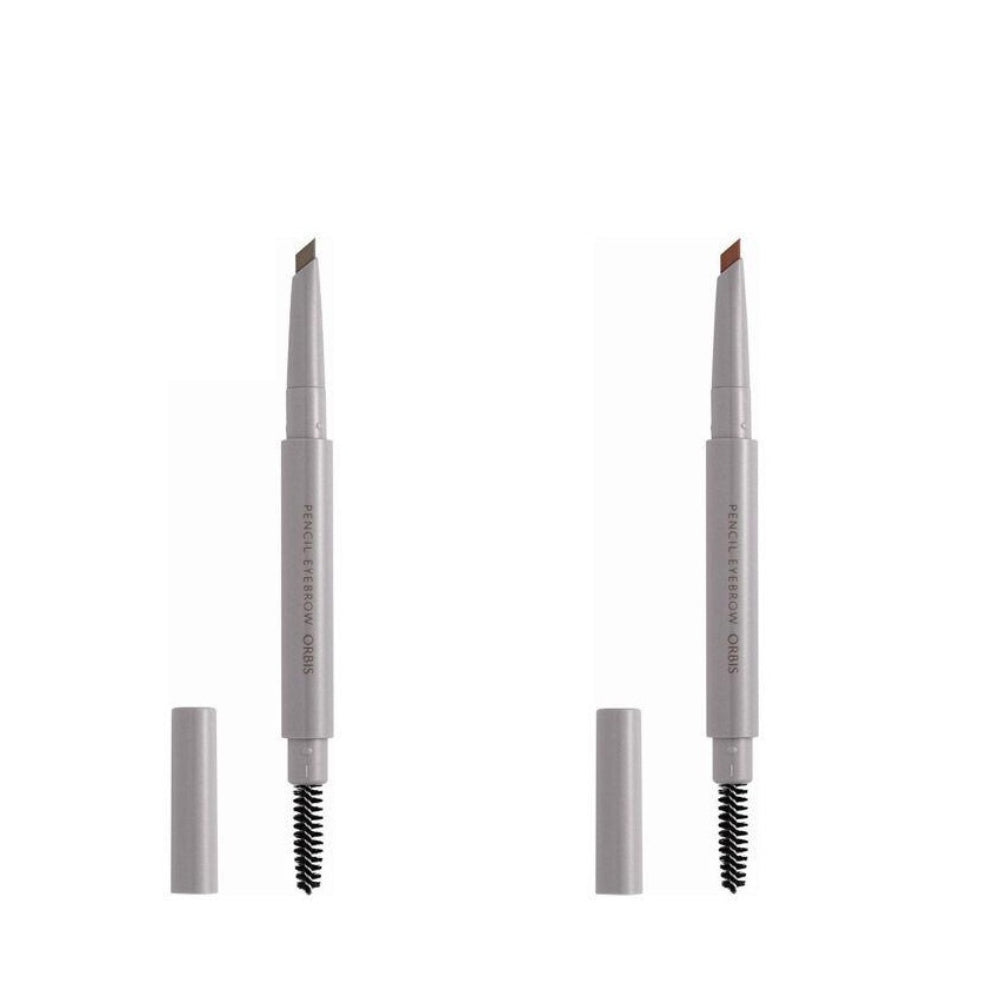 Orbis Pencil Eyebrow N with Holder - Warm Olive / Autumn Petal