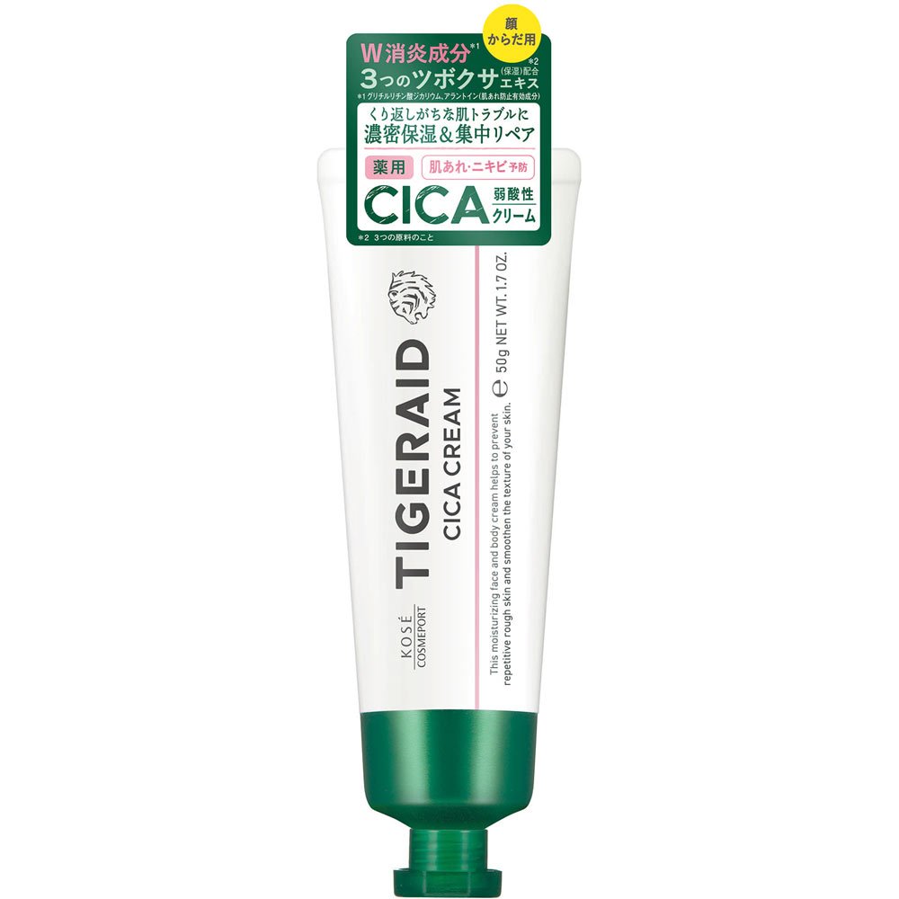 Kose Tigeraid Medicated CICA Repair Cream (50g / 150g)