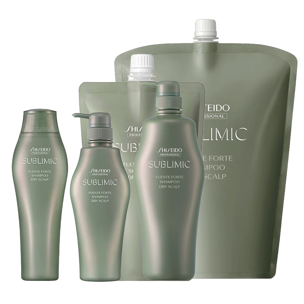 Shiseido Sublimic Fuente Forte Shampoo (DRY SCALP) Bottle / Refill