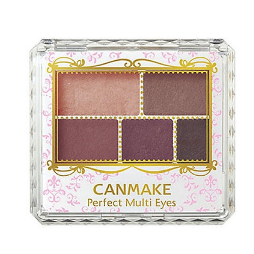 ［In stock］ Canmake Perfect Multi Eyes / 01Rose Chocolat / 03Antique Terracotta / 04Classic Pink / 05Almond Mocha