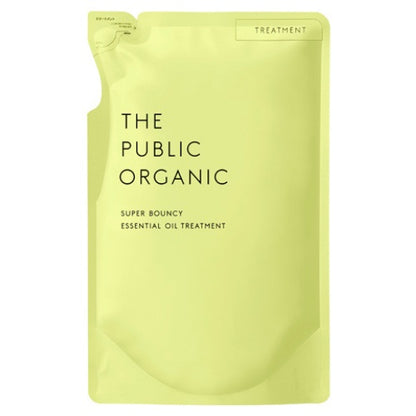 ［In stock］ The Public Organic Shampoo Treatment Super Bouncy 480ml / Refill 400ml