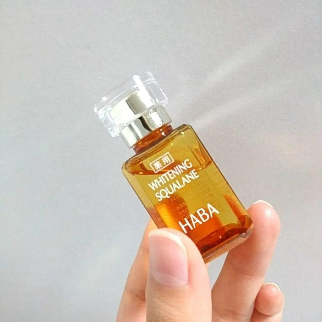 ［In stock］ HABA Medicinal Whitening Squalane Beauty Oil 15ml / 30ml