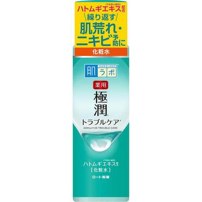 ［In stock］ Rohto Hada Labo Medicinal Gokujyun Skin Conditioner Face Lotion 170ml ( Bottle / Refill )