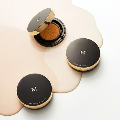 ［In stock］ MISSHA M Cushion Foundation Pro Cover No. 21 (Light skin tone) / No. 23 (Natural skin tone) / Refill