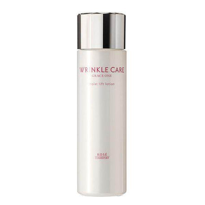 ［In stock］ KOSE GRACE ONE Wrinkle Care Moist Lift Lotion 180mL / Milk 130mL