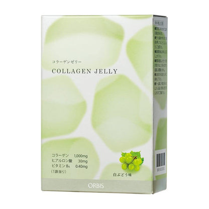 ［In stock］ ORBIS Collagen jelly White Grape Flavor 20g x 14 bags