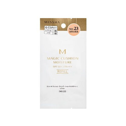 ［In stock］ MISSHA M Cushion Foundation Moisture No.21 (Light skin tone) / No.23 (Natural skin tone) / Refill