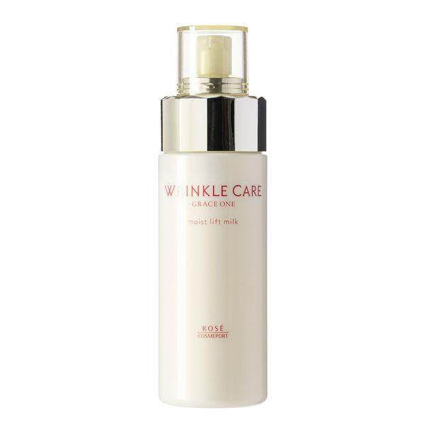 ［In stock］ KOSE GRACE ONE Wrinkle Care Moist Lift Lotion 180mL / Milk 130mL