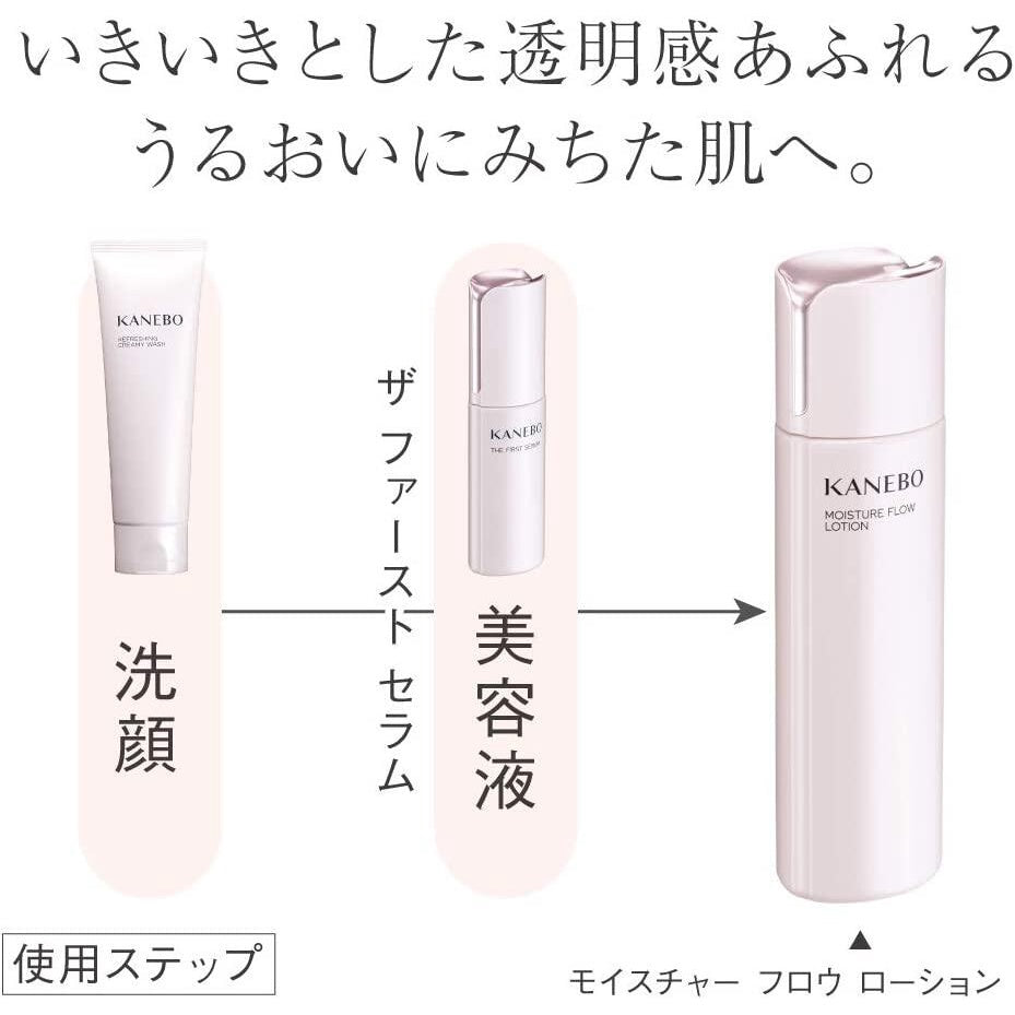 ［In stock］ Kanebo MOISTURE FLOW LOTION (Rich) / GRACEFUL FLOW LOTION 180mL